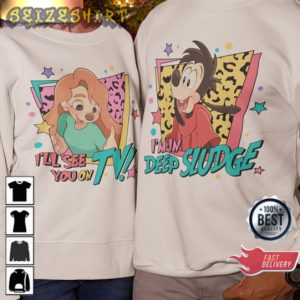 A Goofy Movie Disney Couple Max And Roxanne Unisex Sweatshirt