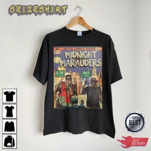 A Tribe Called Quest Midnight Marauders Comic Style Retro T-Shirt