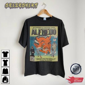 Alchemist Freddie Gibbs Alfredo Comic Art Book Retro Vintage T-Shirt
