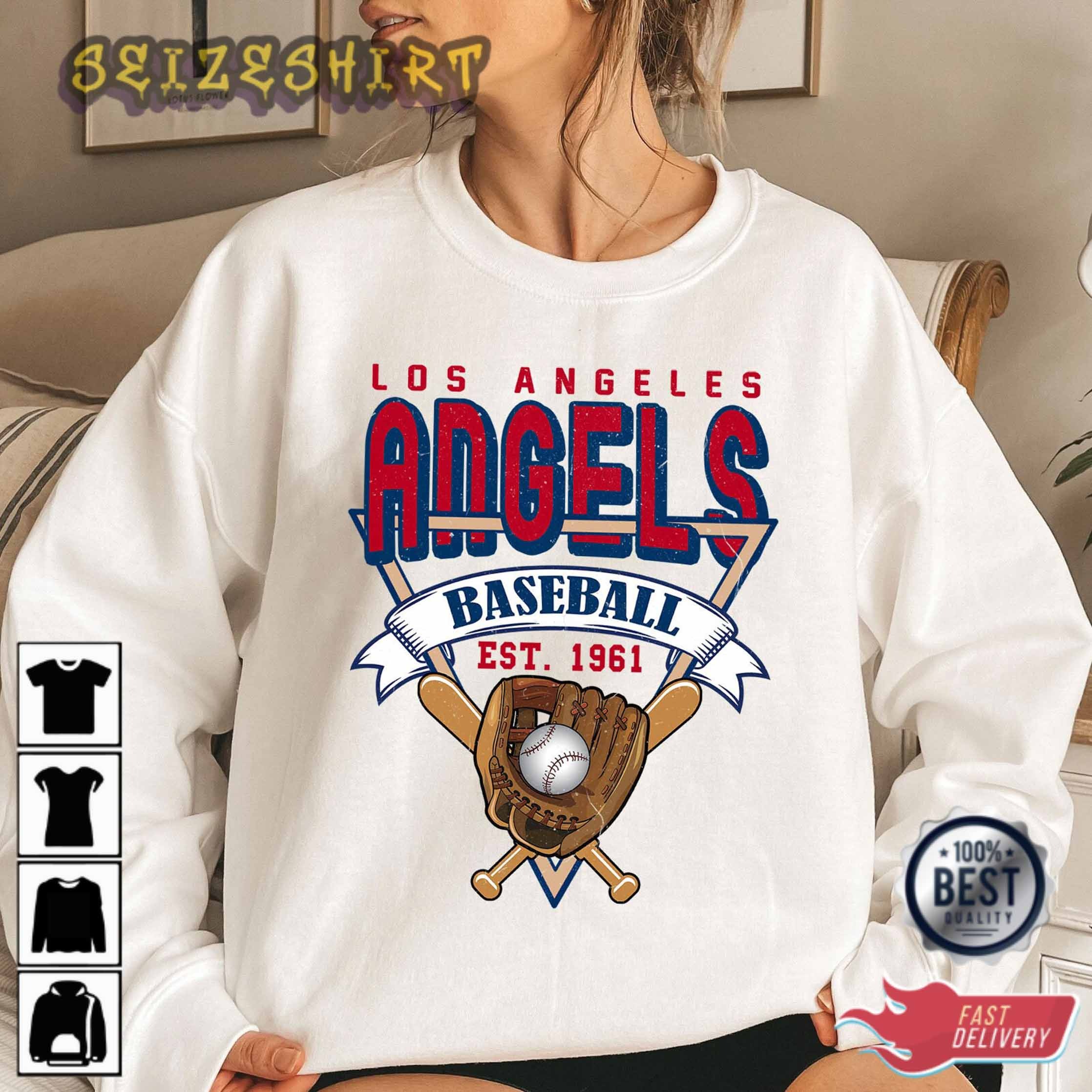 Vintage Los Angeles Angels Baseball Sweatshirt