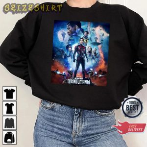 Ant Man and Wasp Quantumania Poster Marvel Studios MCU Fans Sweatshirt Design