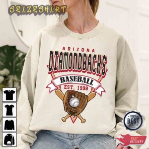 Arizona Baseball Crewneck Sweatshirt Vintage Arizona Baseball T-Shirt