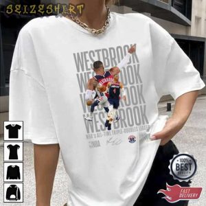 Baskeball White Design Russell Westbrook Unisex T-Shirt