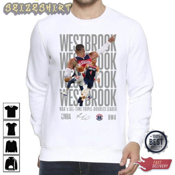 Baskeball White Design Russell Westbrook Unisex T-Shirt