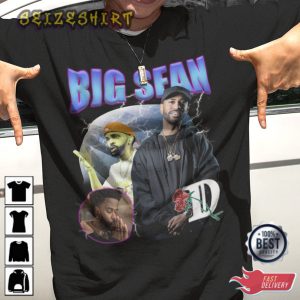 Big Sean D Hiphop Rap Gift for Fans T-Shirt