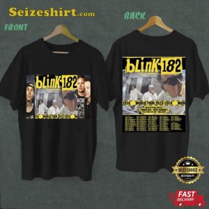 Blink-182 World Tour 2023 2024 T-Shirt