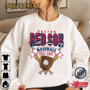 Boston Red Sox Baseball MLB Retro Shirt
