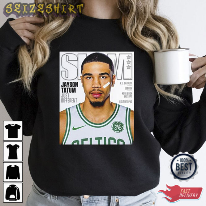 Jayson Tatum Shirt Slam Cover - Anynee