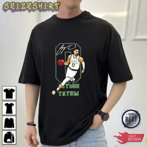 Boston Celtics Jayson Tatum Signature Unisex T-Shirt
