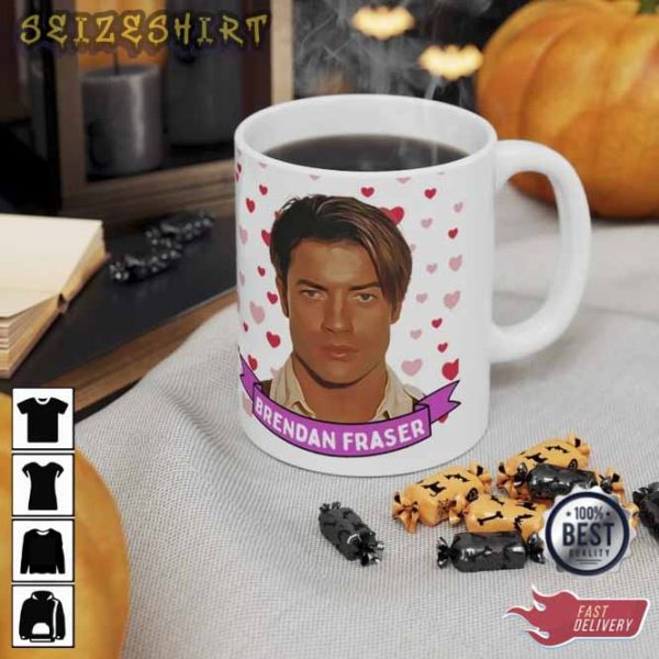 Brendan Fraser Ceramic Mug