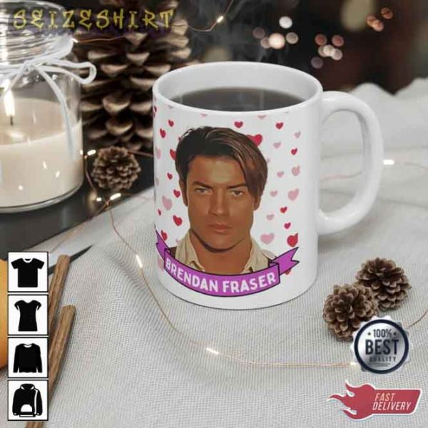 Brendan Fraser Ceramic Mug