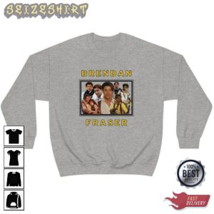 Brendan Fraser The Mummy Crewneck Retro Movie Style Sweatshirt