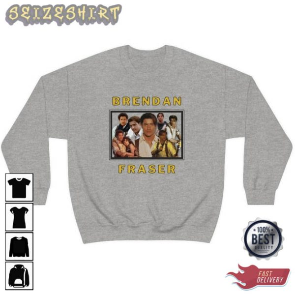 Brendan Fraser The Mummy Crewneck Retro Movie Style Sweatshirt