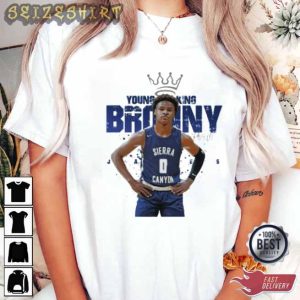 Bronny James Sierra Canyon Basketball Sweatshirt
