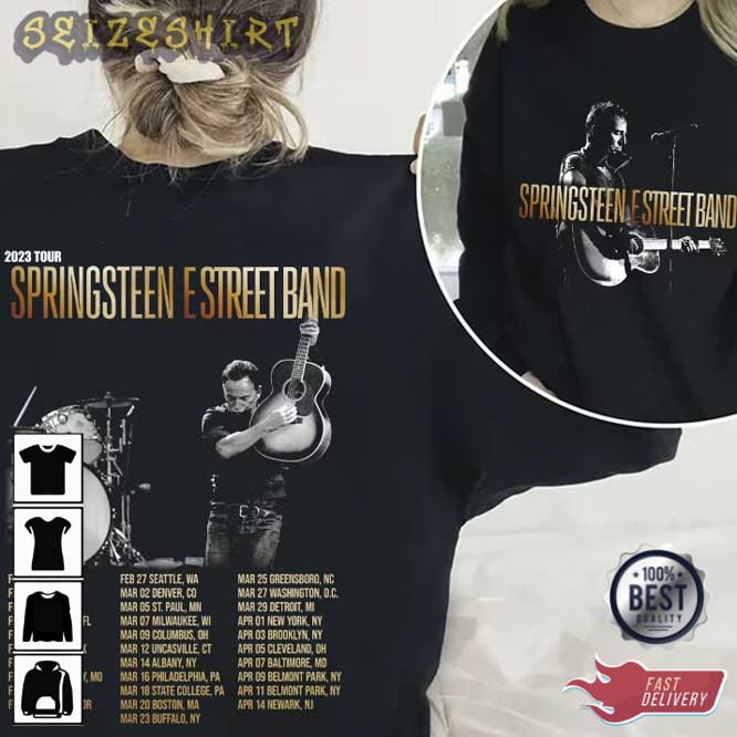 Bruce Springsteen And The E Street Band Tour 2023 T-Shirt