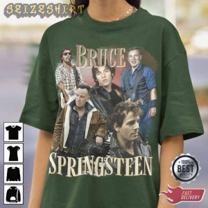 Bruce Springsteen Bootleg 90s Vintage Classic Rock Music Retro T-Shirt