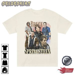 Bruce Springsteen Bootleg 90s Vintage Classic Rock Music Retro T-Shirt