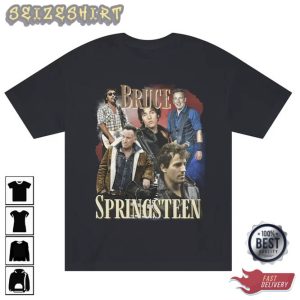 Bruce Springsteen Bootleg 90s Vintage Classic Rock Music Retro T-Shirt