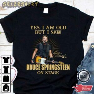 Bruce Springsteen Rock Tour 2023 T-Shirt Design