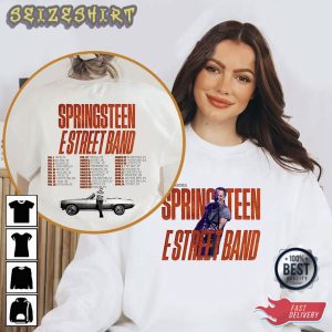 Bruce Springsteen and The E Street Band Tour 2023 The Boss Fan T-Shirt