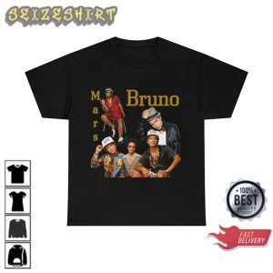 Bruno Mars Old School Music Artist Unisex Graphic Tee