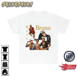 Bruno Mars Old School Music Artist Unisex Graphic Tee