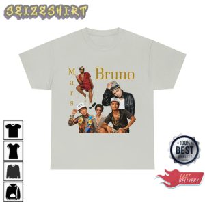 Bruno Mars Old School Music Artist Unisex Graphic Tee