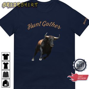 Bull Hunting Northern Territory Unisex Camping Outdoors T-Shirt
