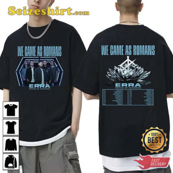 Came As Romans Darkbloom USA Tour 2023 Shirt