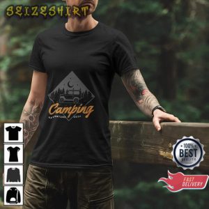 Camping Adventure 2023 Outdoor Explore Gift for Camping Lover T-Shirt