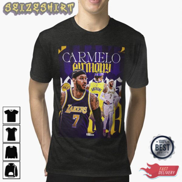 Carmelo Anthony 7 Basketball Lakers Unisex T-Shirt