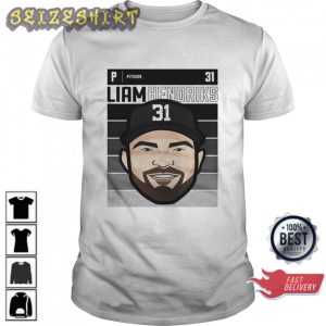 Chicago Bull Baseball Number 31 Liam Hendriks Gift For Fans T-Shirt