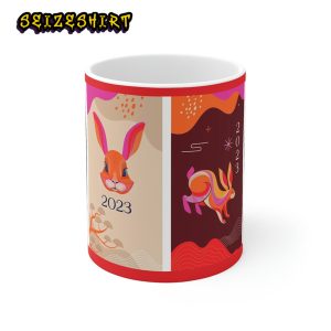 Chinese Lunar New Year Rabbit Year of the Rabbit 2023 Mug