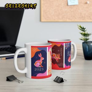 Chinese Lunar New Year Rabbit Year of the Rabbit 2023 Mug