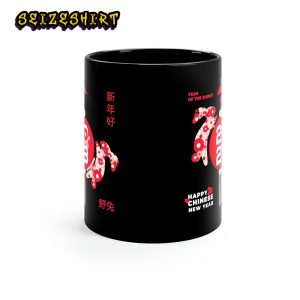 Chinese New Year 2023 Year of the Rabbit Ceramic Mug