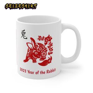Chinese New Year Year of the Rabbit 2023 Coffee Mug