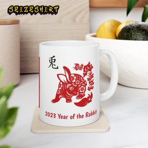 Chinese New Year Year of the Rabbit 2023 Coffee Mug