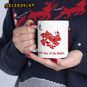 Chinese New Year Year of the Rabbit 2023 Coffee Mug