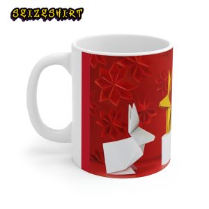 Chinese New Year of the Rabbit 2023 Ceramic Coffee Mug