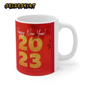 Chinese New Year of the Rabbit 2023 Ceramic Coffee Mug