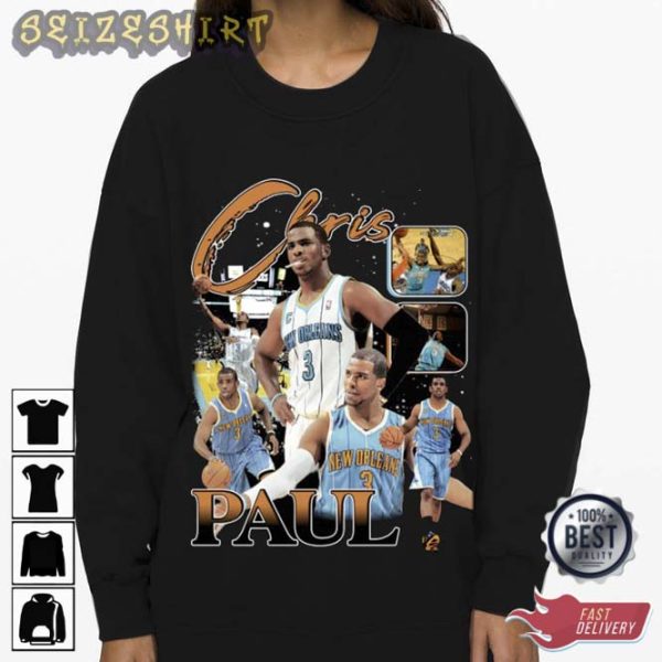 Chris Paul 90s Retro Vintage T Shirt