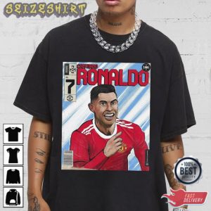 Cristiano Ronaldo Shirt Soccer Comic Shirt