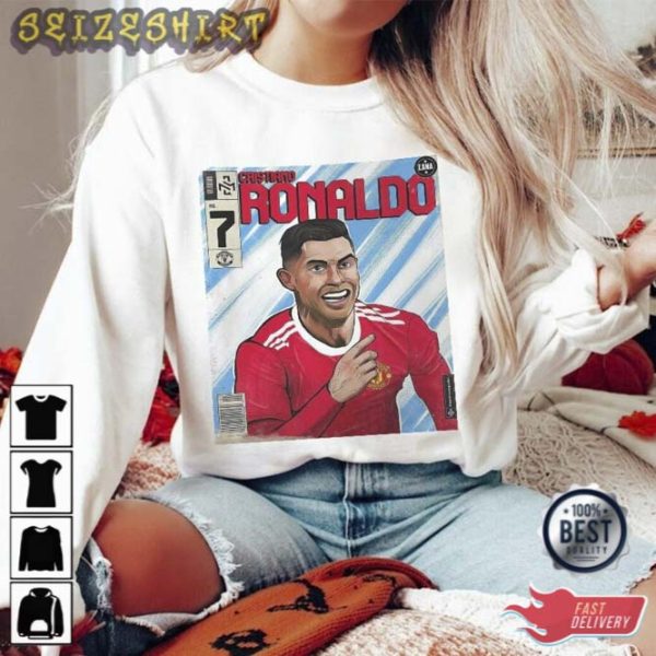 Cristiano Ronaldo Shirt Soccer Comic Shirt