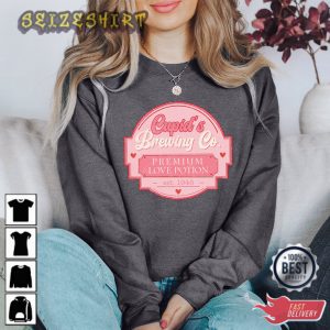 Cupid’s Brewing Co Sweater Valentine Sweatshirt Premium T-Shirt