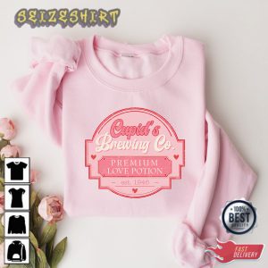 Cupid's Brewing Co Sweater Valentine Sweatshirt Premium T-Shirt