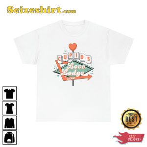 Cupid’s Love Lodge Valentine’s Day Cute Gift For Valentine’s Day Cupid T-Shirt