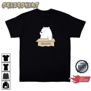 Cute Bears In The Box Couple Valentine’s Day Unisex T-Shirt