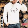 Deer Antlers Hunting Gift for Hunter Unisex Graphic Tee