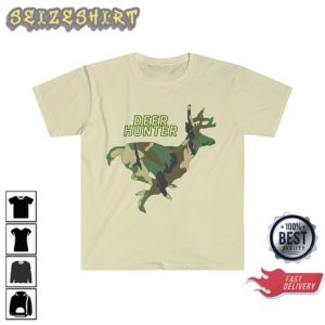 Deer Hunter Gift for Hunter Unisex Graphic T-Shirt