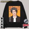 Digital Portrait Of Bruno Mars Singer Unisex Graphic Sweatshirt Design